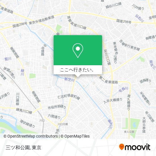 三ツ和公園地図