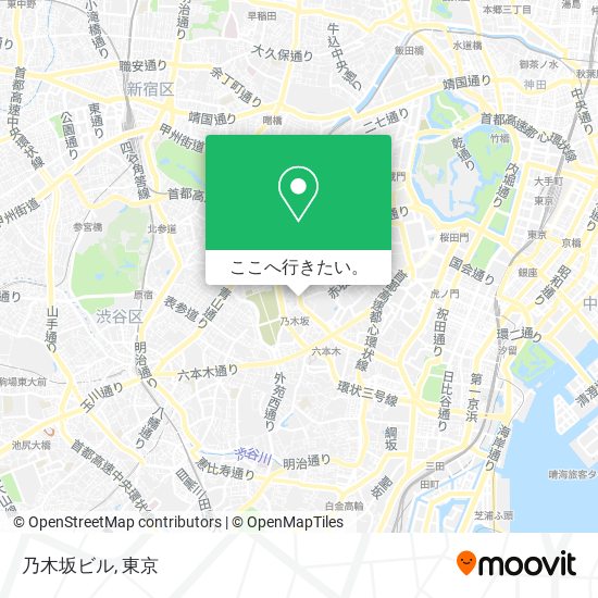 乃木坂ビル地図