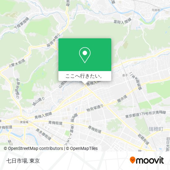 七日市場地図