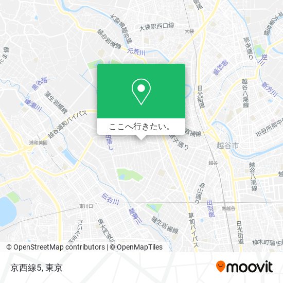 京西線5地図