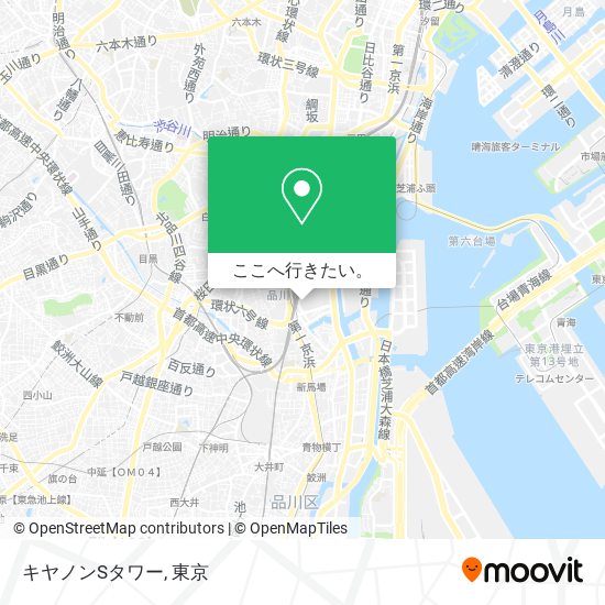 キヤノンSタワー地図