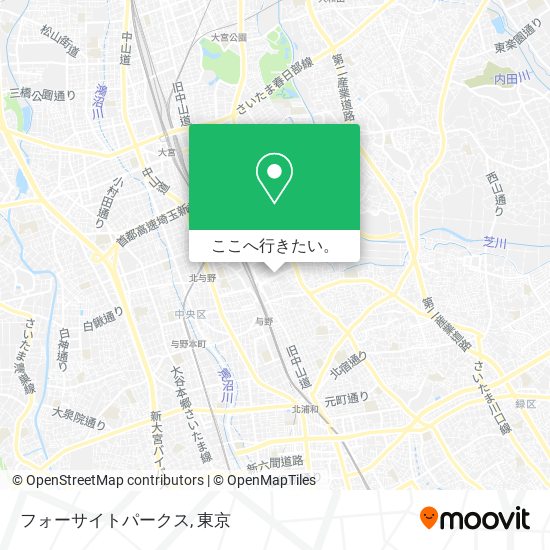 フォーサイトパークス地図