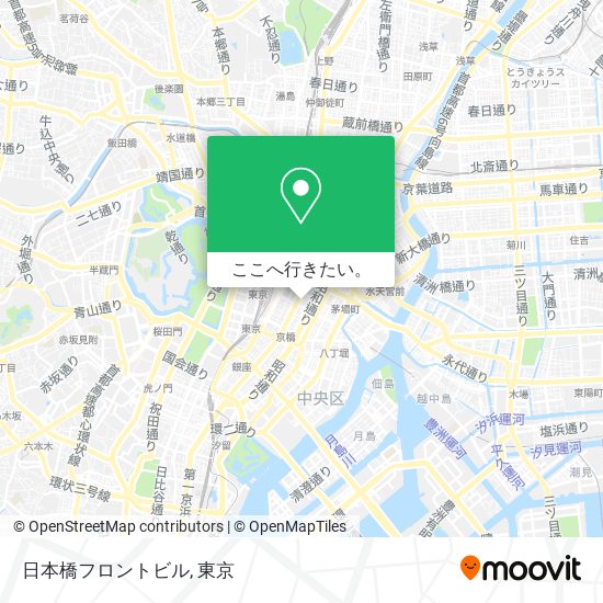 日本橋フロントビル地図