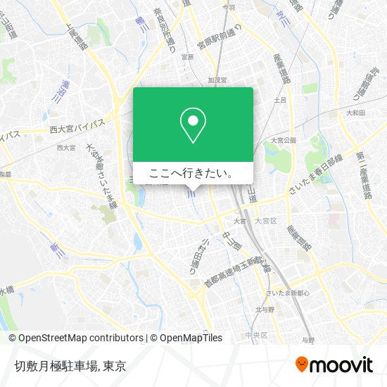 切敷月極駐車場地図