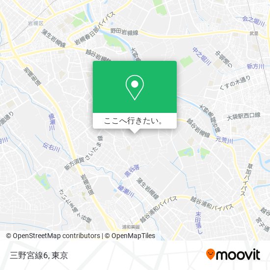 三野宮線6地図