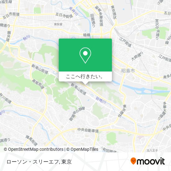 ローソン・スリーエフ地図