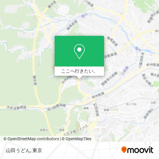 山田うどん地図