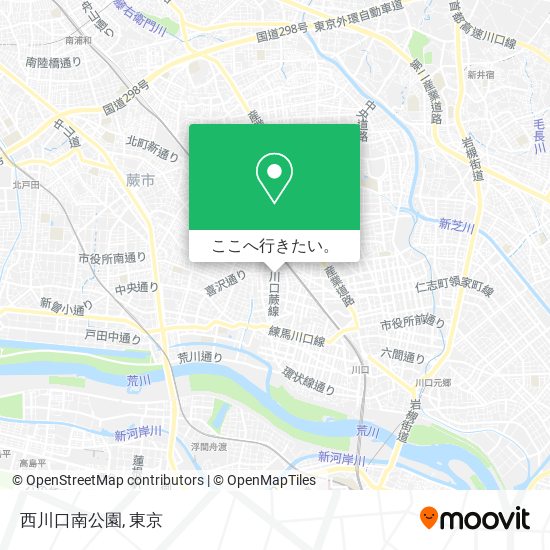 西川口南公園地図