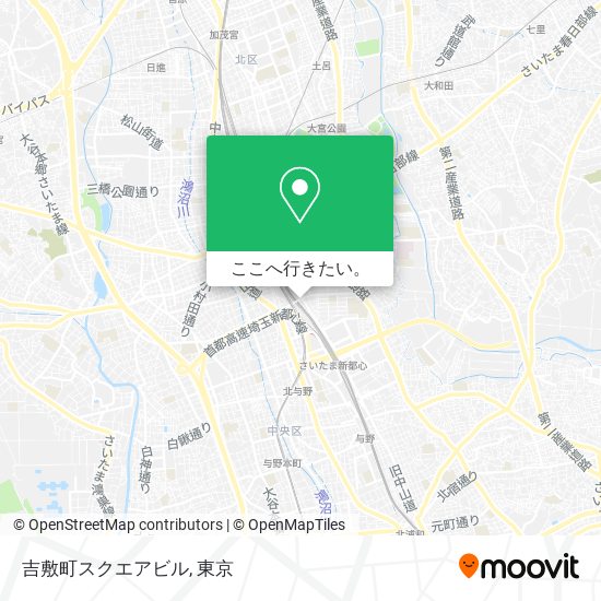 吉敷町スクエアビル地図