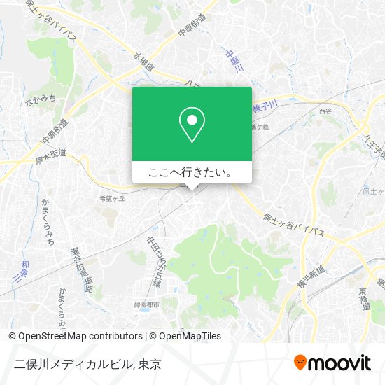 二俣川メディカルビル地図