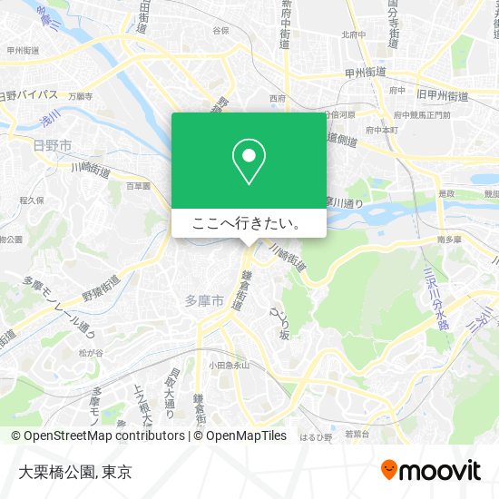 大栗橋公園地図