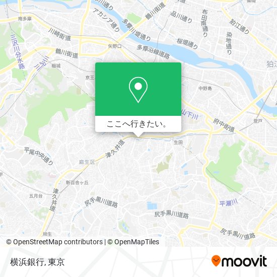 横浜銀行地図