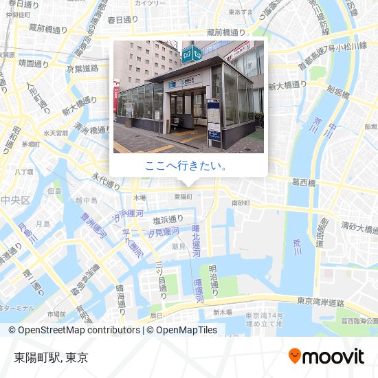 東陽町駅地図