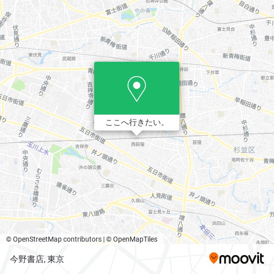 今野書店地図