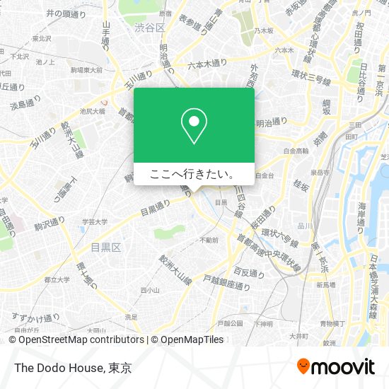 The Dodo House地図