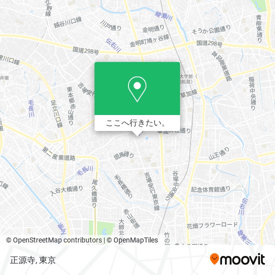 正源寺地図