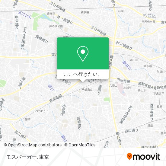 モスバーガー地図