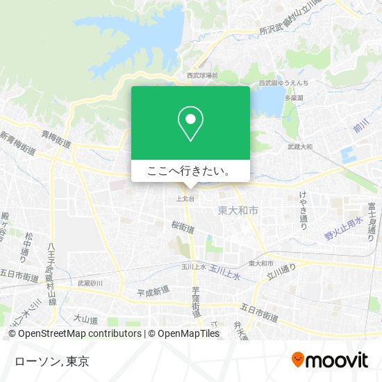 ローソン地図