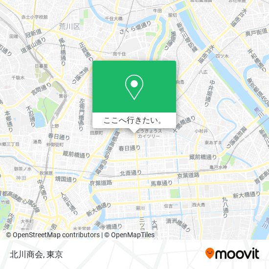 北川商会地図