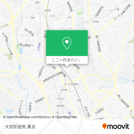 大宮区役所地図
