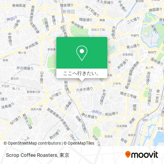 Scrop Coffee Roasters地図