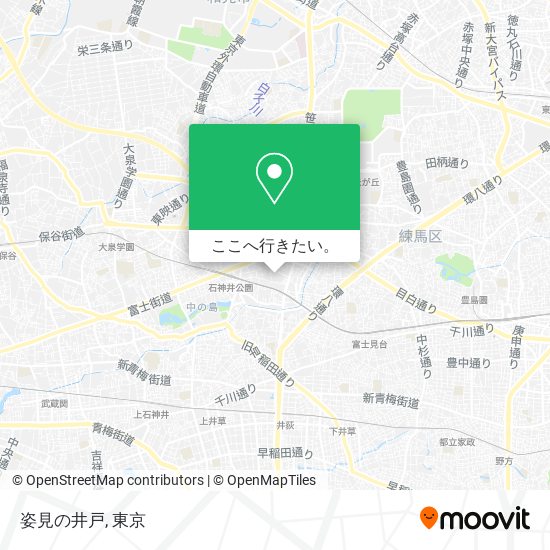 姿見の井戸地図