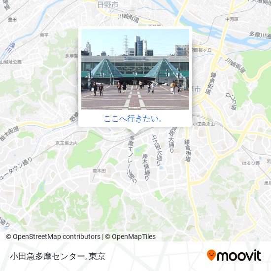 小田急多摩センター地図