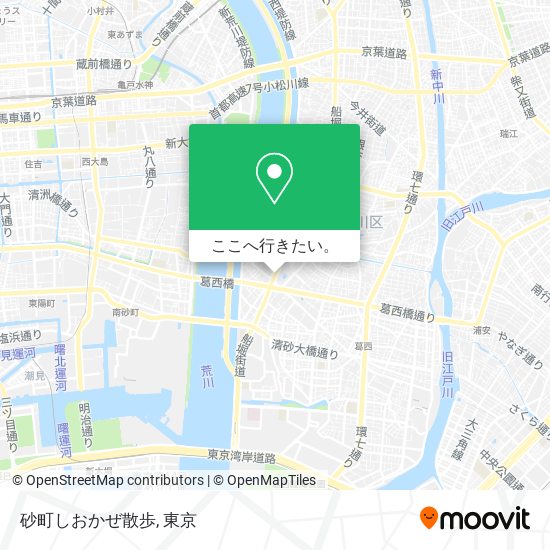 砂町しおかぜ散歩地図