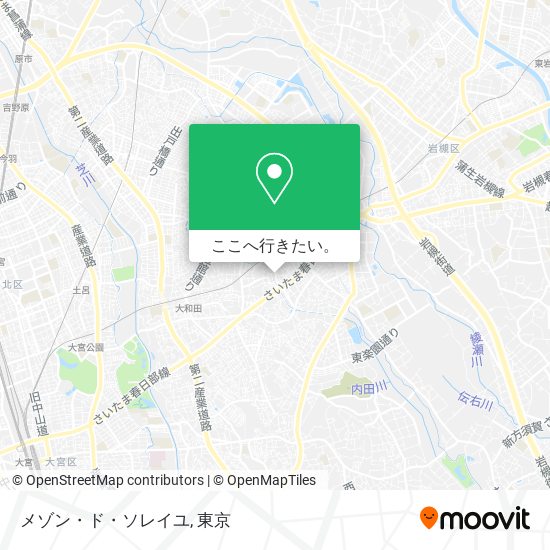 メゾン・ド・ソレイユ地図