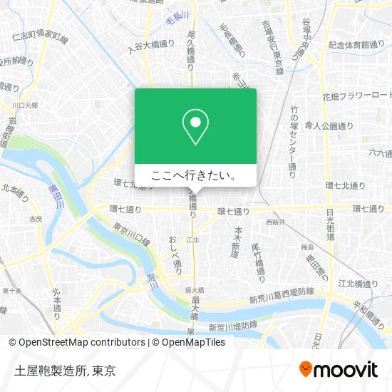 土屋鞄製造所地図