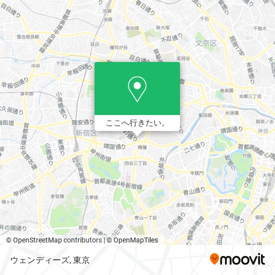 ウェンディーズ地図