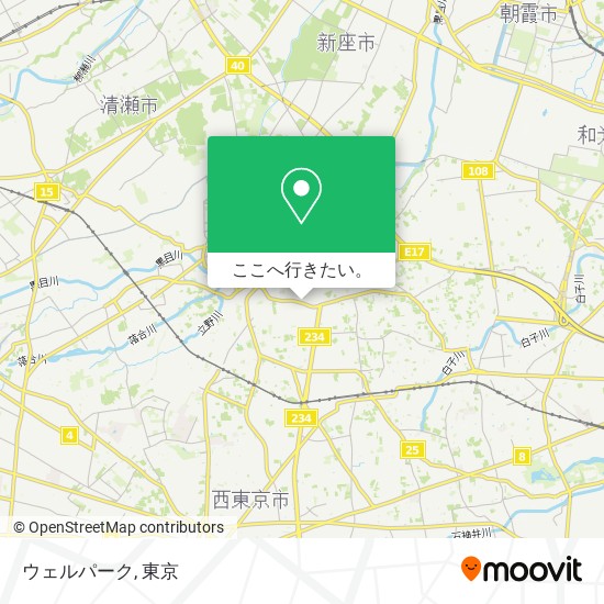 ウェルパーク地図