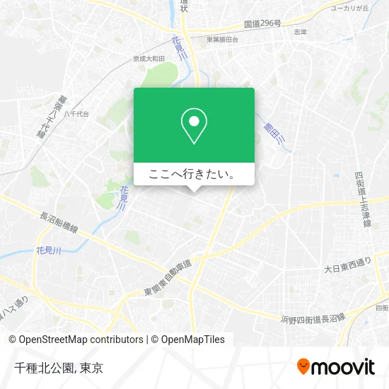 千種北公園地図