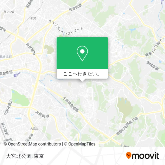 大宮北公園地図
