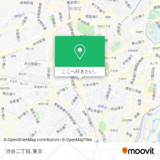 渋谷二丁目地図