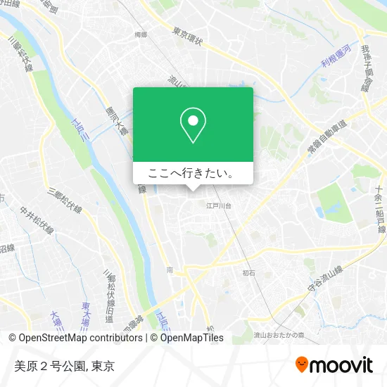 美原２号公園地図