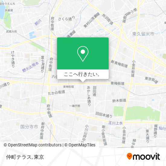 仲町テラス地図