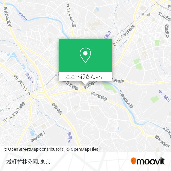 城町竹林公園地図