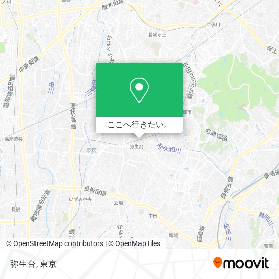 弥生台地図