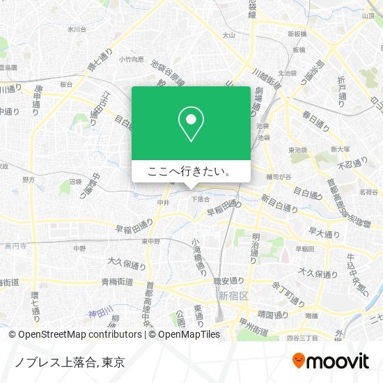 ノブレス上落合地図