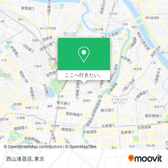 西山漆器店地図