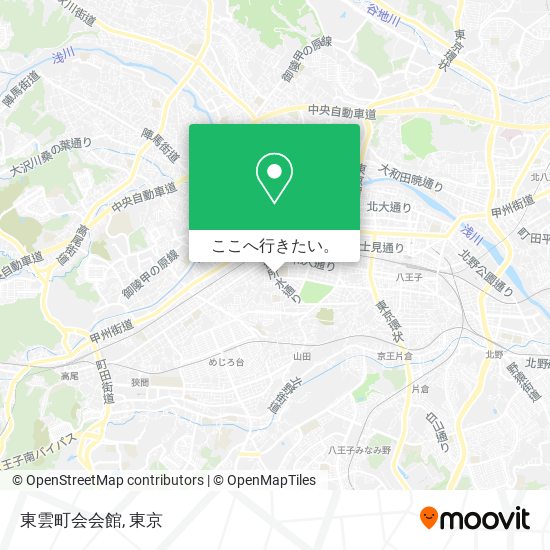 東雲町会会館地図
