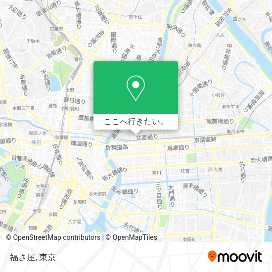 福さ屋地図