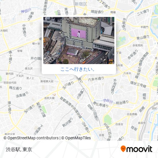 渋谷駅地図