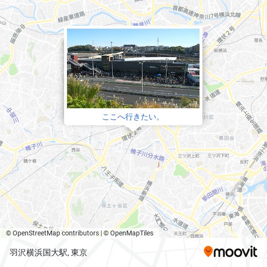 羽沢横浜国大駅地図