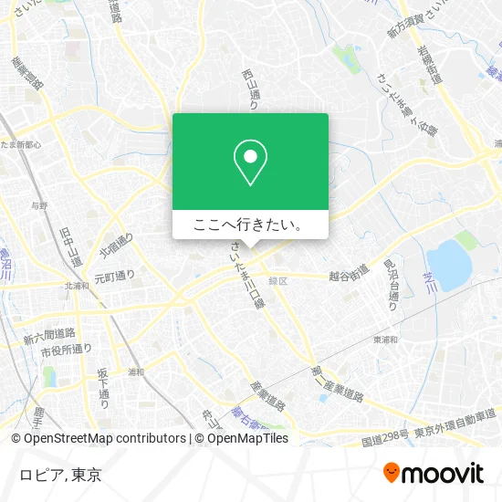 ロピア地図