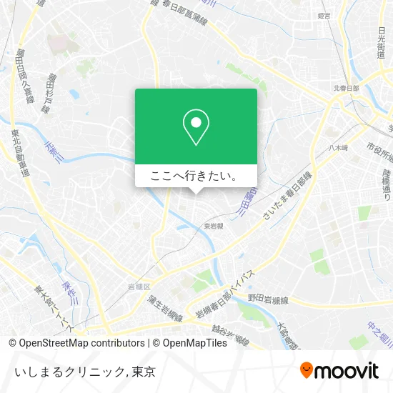 いしまるクリニック地図