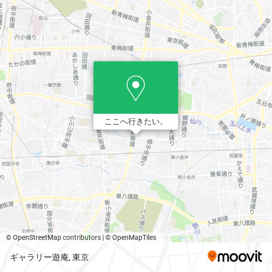 ギャラリー遊庵地図
