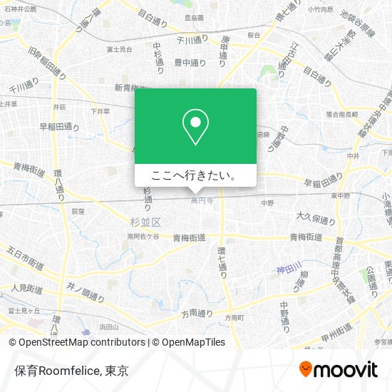 保育Roomfelice地図