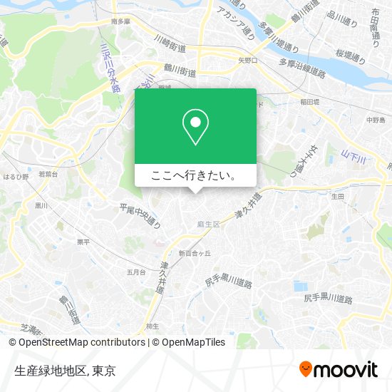 生産緑地地区地図